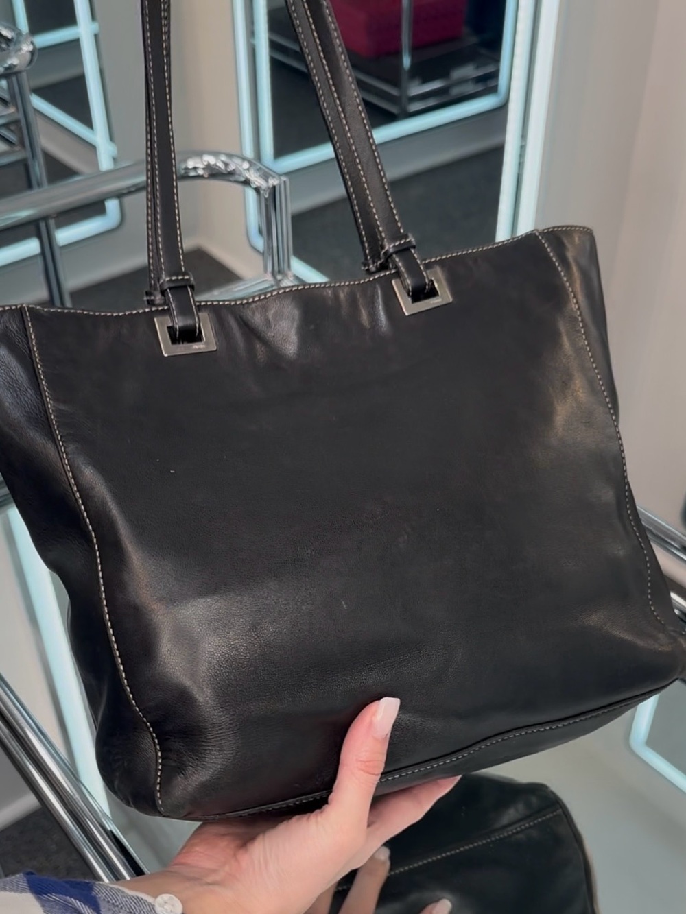 Prada "Acciaio" Tote - Picture 10 of 16